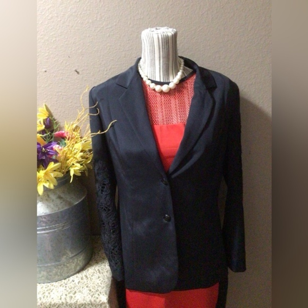 VINTAGE VERA CRISTINA BLACK BLAZER